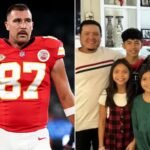 Travis Kelce Donates $100000 to Two Young Girls Injured at Super Bowl Parade.