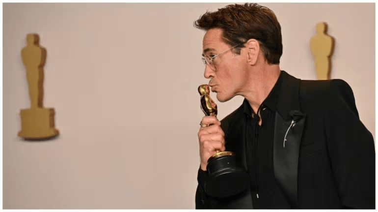 Robert Downey Jr Wins Oscar: Thanks for‘ Terrible Childhood’ 