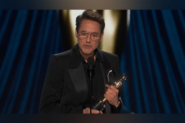 Robert Downey Jr Wins Oscar: Thanks for‘ Terrible Childhood’ 