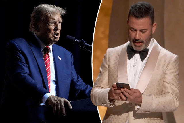 Jimmy Kimmel Reads Donald Trump's Message Defies Advice at 2024 Oscars: ‘Yes, I Am’