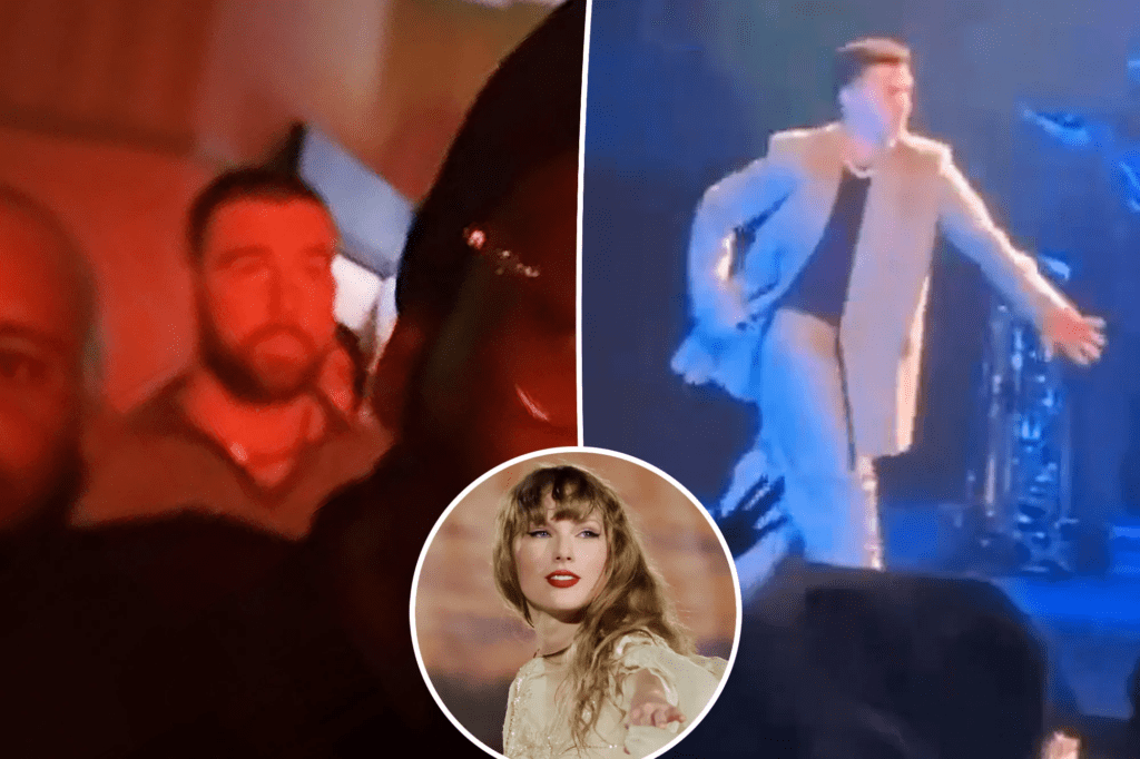 Travis Kelce Attends Justin Timberlake’s Concert Solo: Taylor Swift Missing in Action